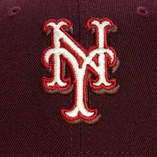 New Era New York Mets 2 Tone 59FIFTY Fitted Hat Cap 40th Anniversary Patch New Era New York Mets 2 Tone 59FIFTY Fitted Hat Cap 40th Anniversary Patch