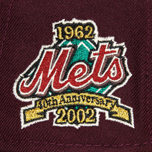 New Era New York Mets 2 Tone 59FIFTY Fitted Hat Cap 40th Anniversary Patch New Era New York Mets 2 Tone 59FIFTY Fitted Hat Cap 40th Anniversary Patch