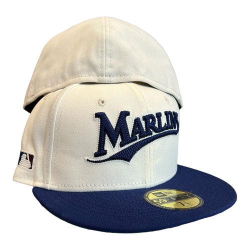 New Era Miami Marlins Chain Stitch 59FIFTY Fitted Hat