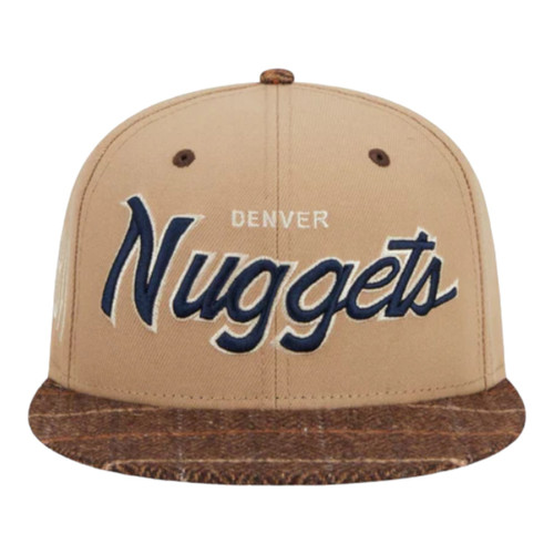 New Era Denver Nuggets Traditional Check 9FIFTY Snapback Hat New Era Denver Nuggets Traditional Check 9FIFTY Snapback Hat