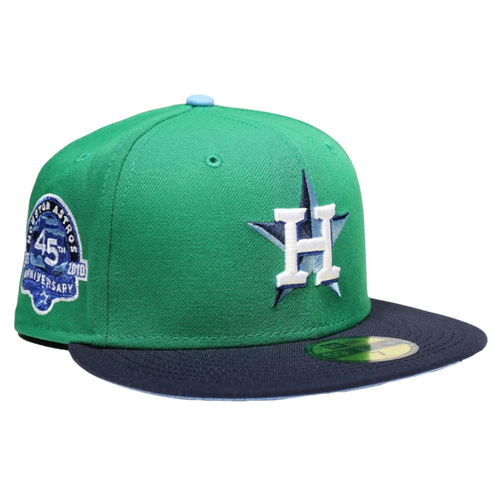 Houston Astros 59FIFTY Fitted Hat Exclusive 45 Year Side Patch