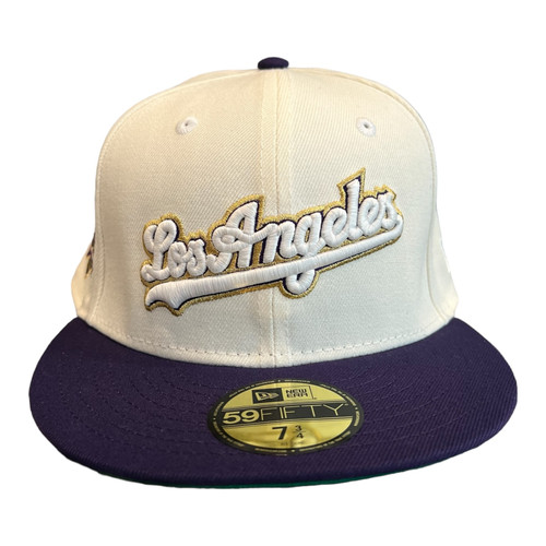 New Era Los Angeles Dodgers 59FIFTY Fitted Hat Cap 40th Anniversary Side Patch
