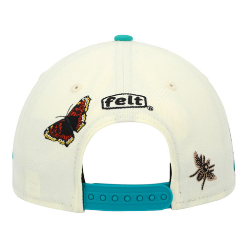 New Era FELT x Florida Marlins Butterfly 9FIFTY Snapback Hat