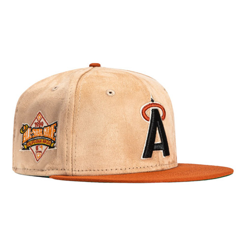 New Era Anaheim Angels 59FIFTY Fitted Hat Suede 1989 All Star Game Patch