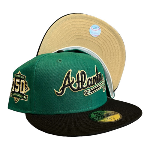 New Era Atlanta Braves 59FIFTY Fitted Hat Money Pack 150 Year Side Patch