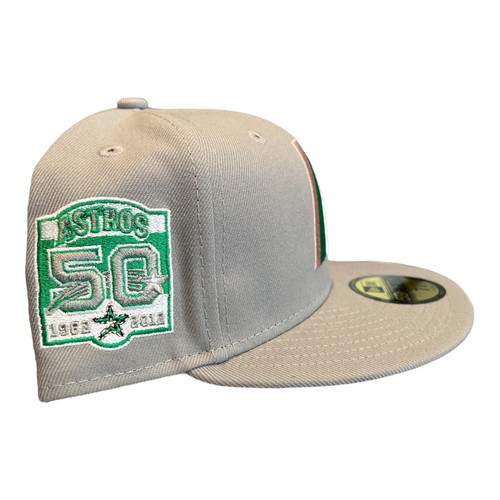 New Era Houston Astros Space Pack 59FIFTY Fitted Hat 50 Year Side Patch