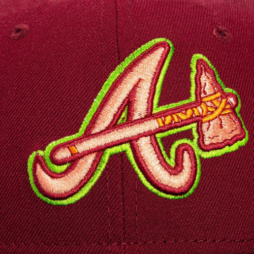 New Era Atlanta Braves 59FIFTY Fitted Hat 40 Year Side Patch