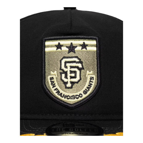 New Era San Francisco Giants Military Patch Pre Curved Adjustable Snapback Hat