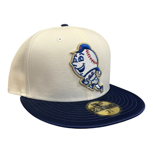 New Era New York Mets Mr Met Mascot Pack 59FIFTY Fitted Hat White New Era New York Mets Mr Met Mascot Pack 59FIFTY Fitted Hat White