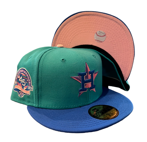 New Era Houston Astros 59FIFTY Fitted Hat Exclusive 45th Year Side Patch