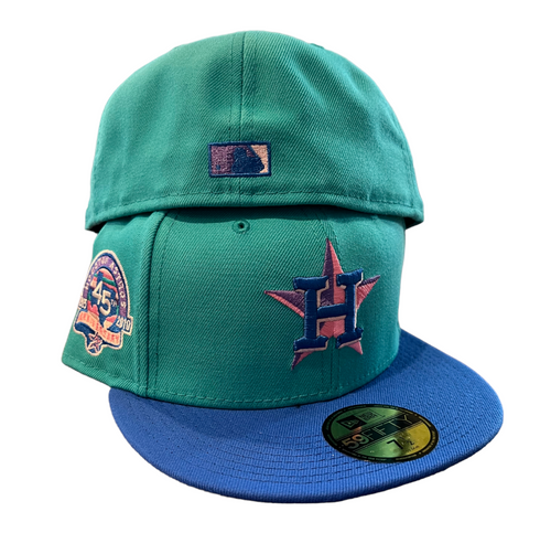 New Era Houston Astros 59FIFTY Fitted Hat Exclusive 45th Year Side Patch