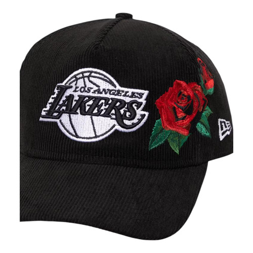 New Era Los Angeles Lakers Corduroy Roses The Golfer Adjustable Snapback Hat