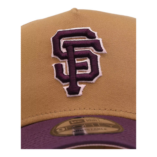 New Era San Francisco Giants 9FORTY A-Frame Trucker Snapback Hat New Era San Francisco Giants 9FORTY A-Frame Trucker Snapback Hat