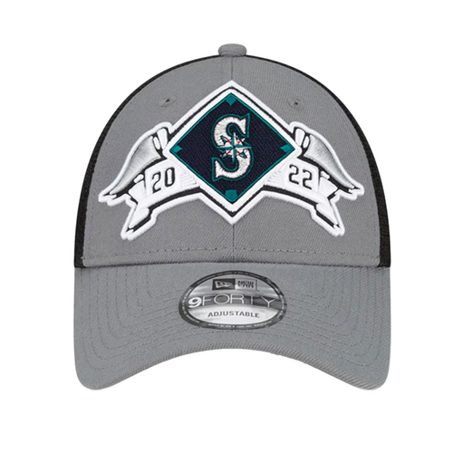 Seattle Marine 2022 AL Wild Card Locker Room 9FORTY Snapback Hat