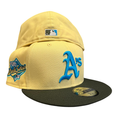 New Era Oakland Athletics 59FIFTY Fitted Hat 1989 World Series Patch