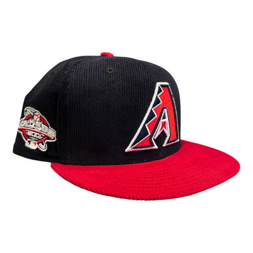New Era Arizona Diamondbacks Corduroy Pack 59FIFTY Hat 2001 World Series New Era Arizona Diamondbacks Corduroy Pack 59FIFTY Hat 2001 World Series