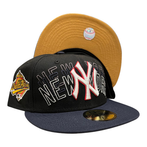 New Era New York Yankees 59FIFTY Hat Black / Navy 1996 World Series Patch