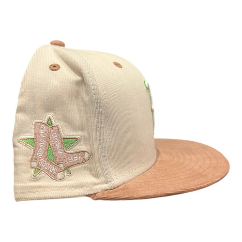 New Era Boston Red Sox Micro Cord 59FIFTY Fitted Hat 1961 All Star Patch
