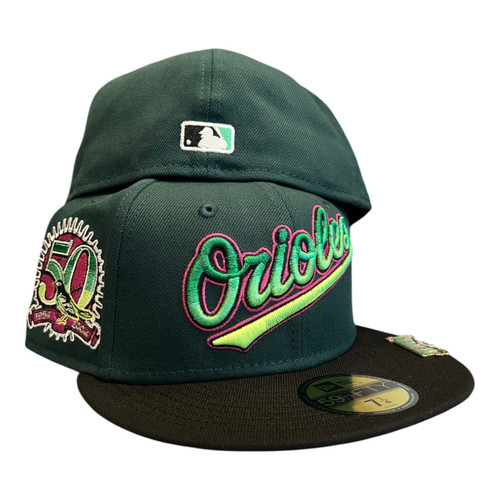 New Era Baltimore Orioles Crawlers Pack 59FIFTY Fitted Hat 50th Year Patch New Era Baltimore Orioles Crawlers Pack 59FIFTY Fitted Hat 50th Year Patch
