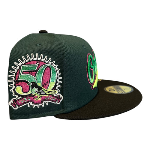 New Era Baltimore Orioles Crawlers Pack 59FIFTY Fitted Hat 50th Year Patch New Era Baltimore Orioles Crawlers Pack 59FIFTY Fitted Hat 50th Year Patch