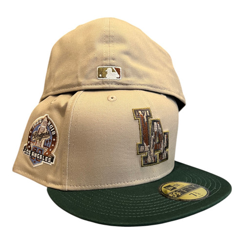 New Era Los Angeles Dodgers 59FIFTY Hat Earth Day Pack 60 Year Side Patch
