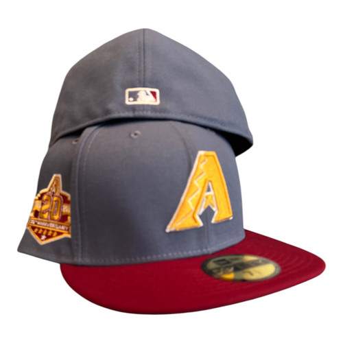 New Era Arizona Diamondbacks 59FIFTY Fitted Hat 20th Season Side Patch