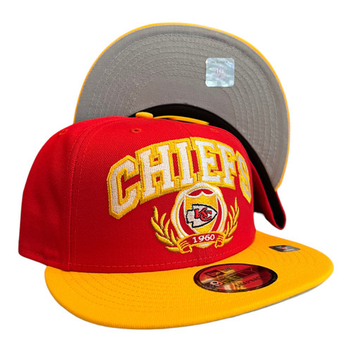 New Era Kansas City Chiefs Team Establish 9FIFTY Adjustable Snapback Hat