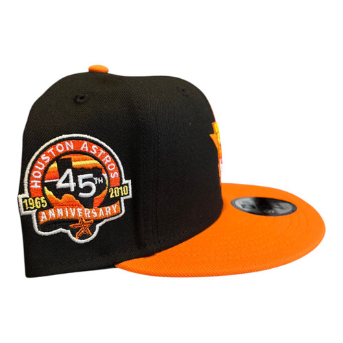 New Era Houston Astros 9FIFTY Snapback Hat Fall Gradient 45th Season Side Patch