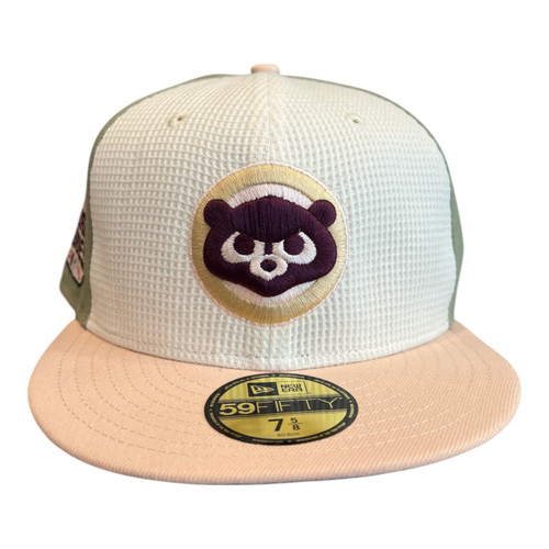 New Era Chicago Cubs Thermal Front 59FIFTY Fitted Hat 2016 World Series