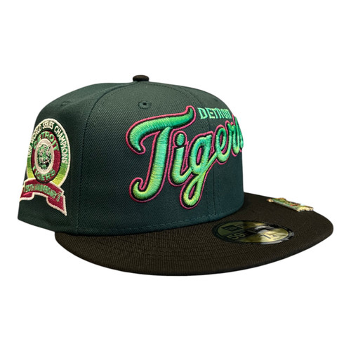 New Era Detroit Tigers Crawlers Pack 59FIFTY Fitted Hat 50th Year Patch New Era Detroit Tigers Crawlers Pack 59FIFTY Fitted Hat 50th Year Patch