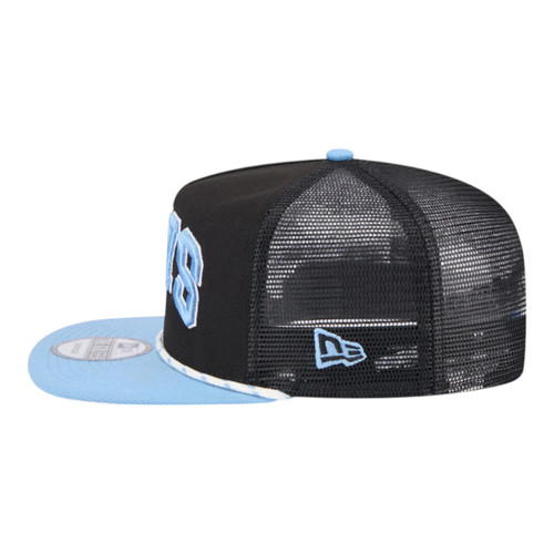 New Era Tampa Bay Rays Throwback Golfer Trucker Snapback Hat