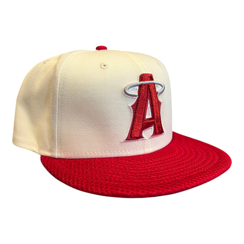 New Era Anaheim Angels City Mesh 59FIFTY Fitted Hat New Era Anaheim Angels City Mesh 59FIFTY Fitted Hat