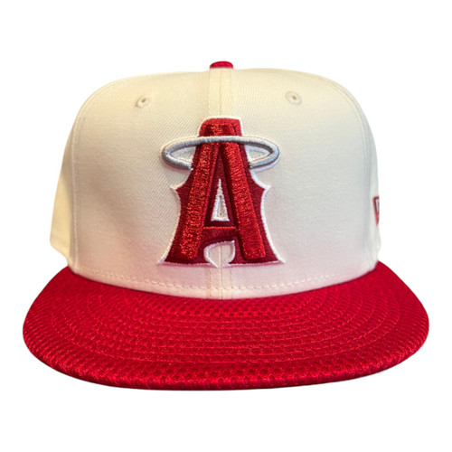 New Era Anaheim Angels City Mesh 59FIFTY Fitted Hat New Era Anaheim Angels City Mesh 59FIFTY Fitted Hat