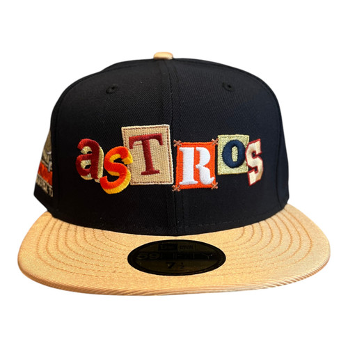 New Era Houston Astros 59FIFTY Fitted Hat All Eras Pack Astrodome Patch