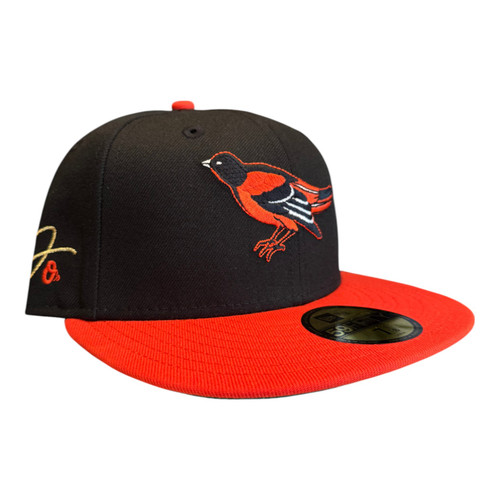 New Era Baltimore Orioles 59FIFTY Fitted Hat Cap Cal Ripken Patch