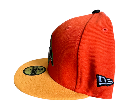 New Era Anaheim Angels 59FIFTY Fitted Hat Exclusive 25 Year Side Patch