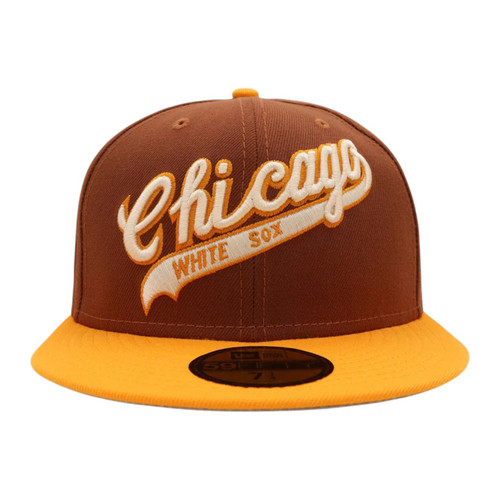 New Era Chicago White Sox 59FIFTY Fitted Hat Cap Tiramsu Pack