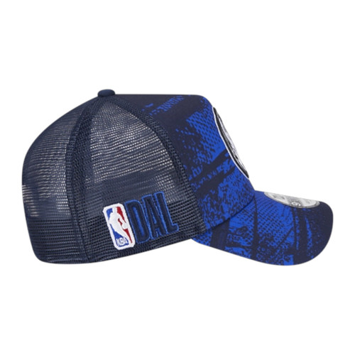 New Era Dallas Mavericks Mavs 9FORTY A-Frame Trucker Snapback Hat