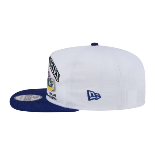 New Era Dodgers vs Athletics 1988 World Series Pin Golfer Snapback Hat