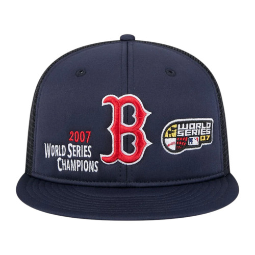 New Era Boston Red Sox Championship Pack 9FIFTY Trucker Snapback Hat