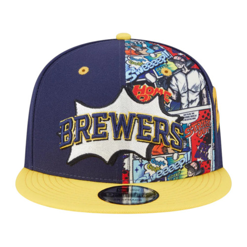 New Era Milwaukee Brewers Diamond Hero Edition 9FIFTY Snapback Hat
