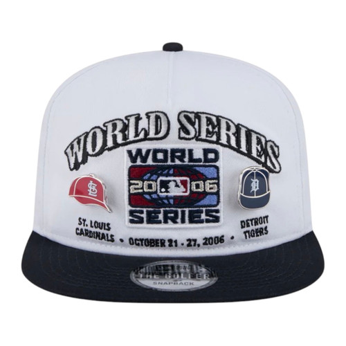 New Era Tigers vs Cardinals 2006 World Series Pin Golfer Snapback Hat
