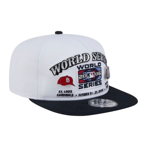 New Era Tigers vs Cardinals 2006 World Series Pin Golfer Snapback Hat