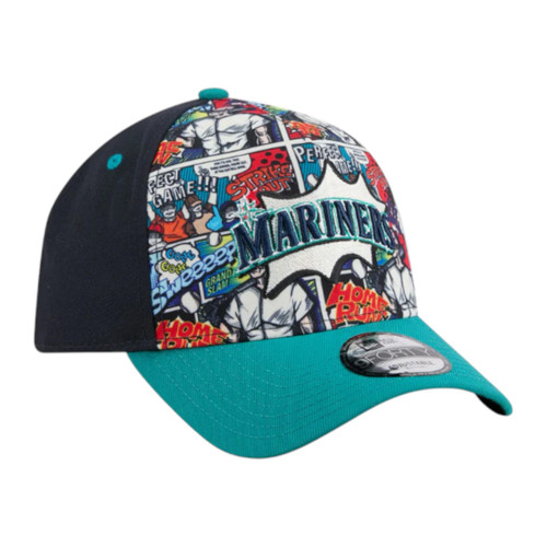 New Era Seattle Mariners Diamond Hero Edition 9FORTY A-Frame Snapback Hat