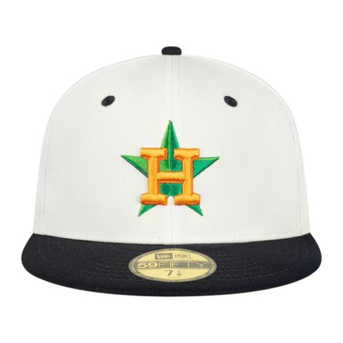 New Era Houston Astros 59FIFTY Fitted Hat Cap Mascot Pin Pack