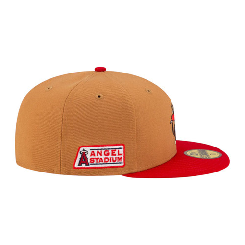 New Era Anaheim Angels Mini Mascot 59FIFTY Fitted Hat Angel Stadium Patch