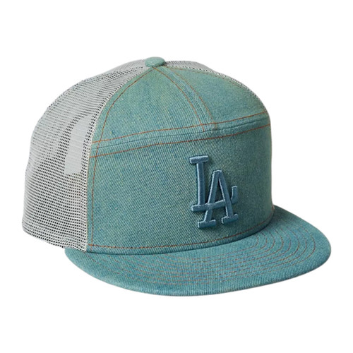 New Era Los Angeles Dodgers Denim Trucker 9FIFTY Snapback Hat