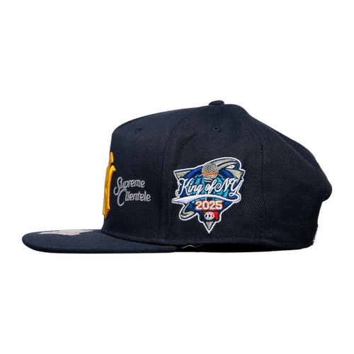 Twnty Two Wu Tang Snapback Hat Cap Ghostface Supreme Cliental 25th Anniv Patch Navy