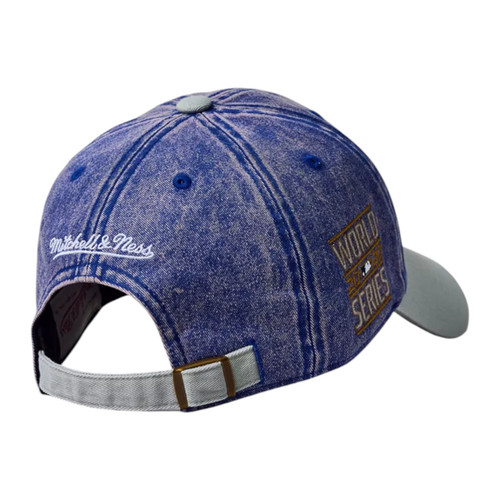 Mitchell & Ness Los Angeles Dodgers Denim Champions Adjustable Strapback Dad Hat