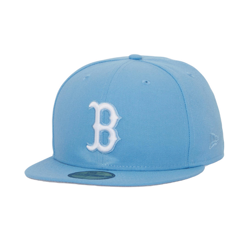 New Era Boston Red Sox 59FIFTY Fitted Hat Cap Blue 2004 WS Side Patch